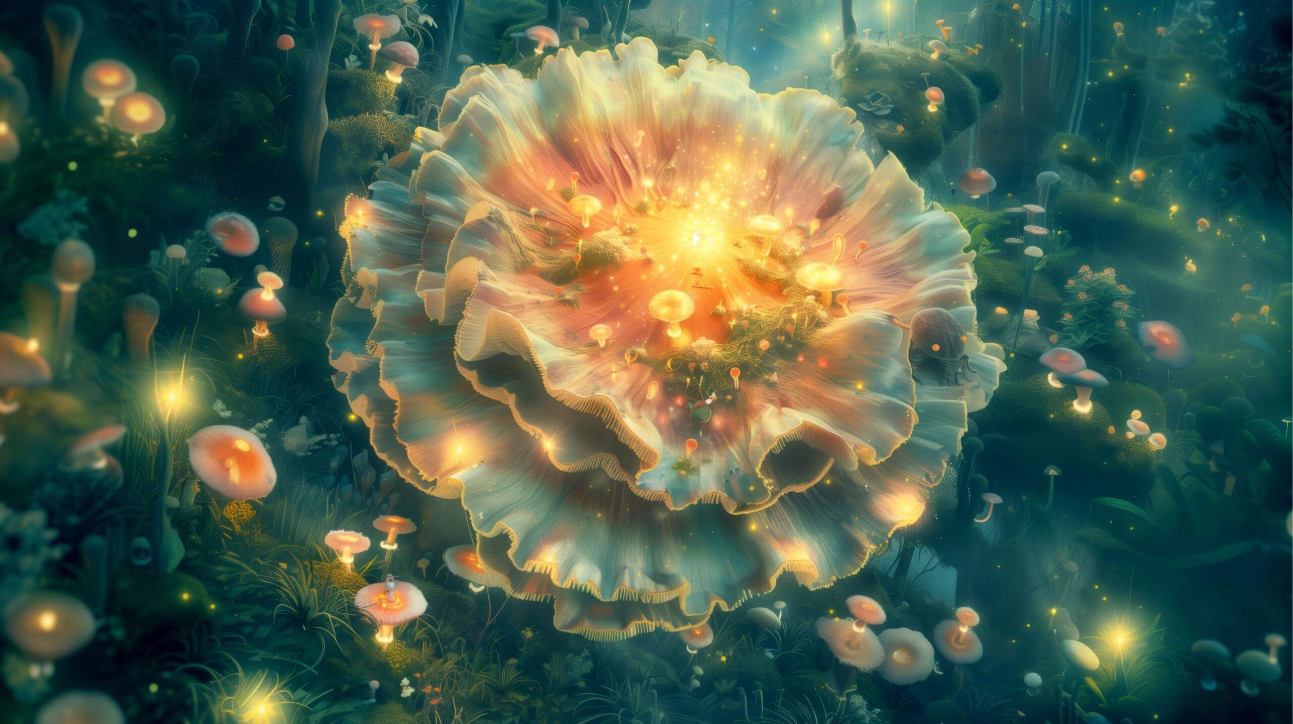 Magical Forest of Mushrooms - Microdosing and Transformation